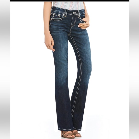 SALE❤️❤️❤️Miss me 🎹 boot cut distress jeans - Picture 14 of 16